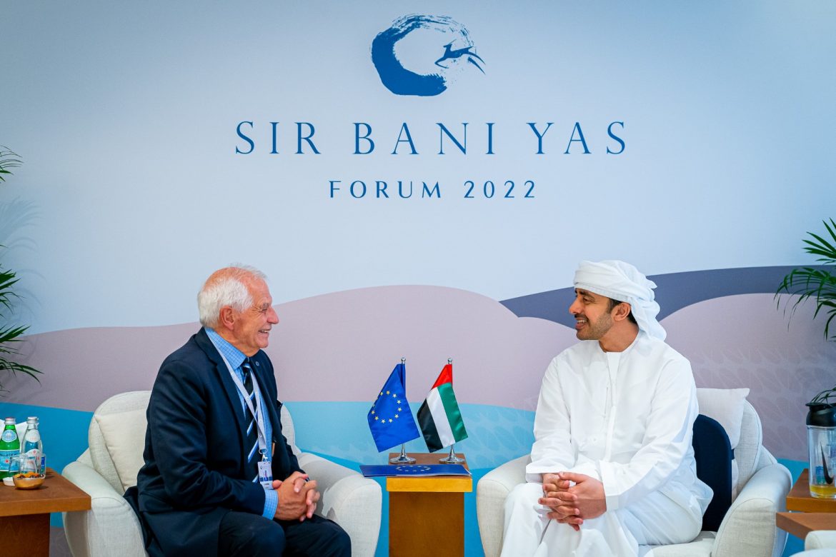 Abdullah bin Zayed Holds Talks with EU’s High Representative for Foreign Affairs and Security