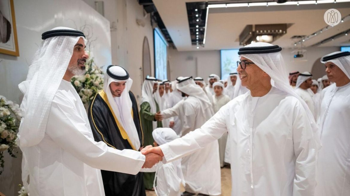 Crown Prince of Abu Dhabi Graces the Wedding Celebration of Omar and Ali Mohammed Haji Al Khouri